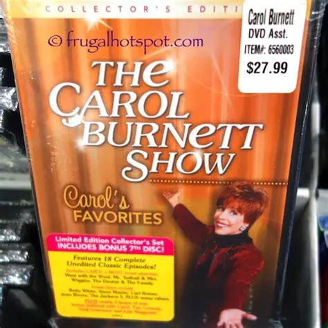 carol burnett show dvd costco
